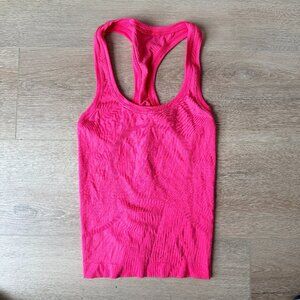 Lululemon Pink Racerback Athletic Tank Top Size 2